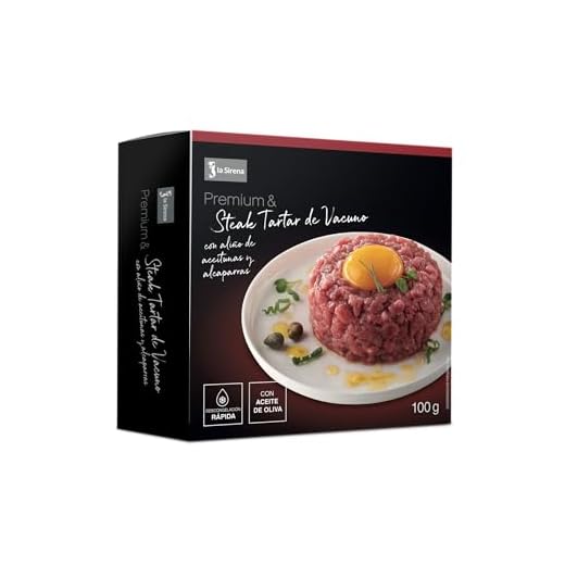La Sirena, Steak Tartar Vacuno 110g Premium (Congelado)