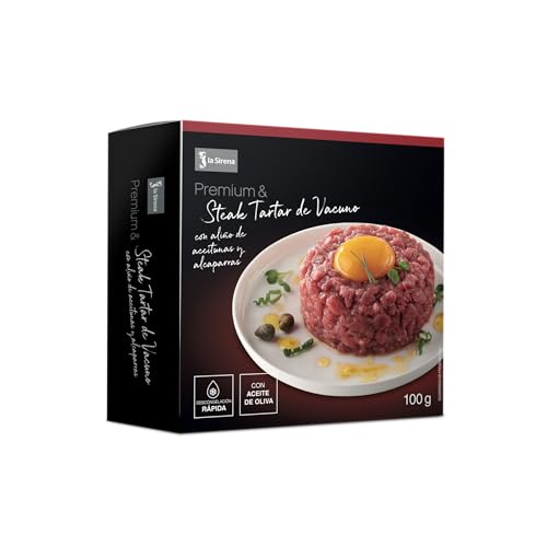 La Sirena Steak Tartar Vacuno 100g Premium (congelado)