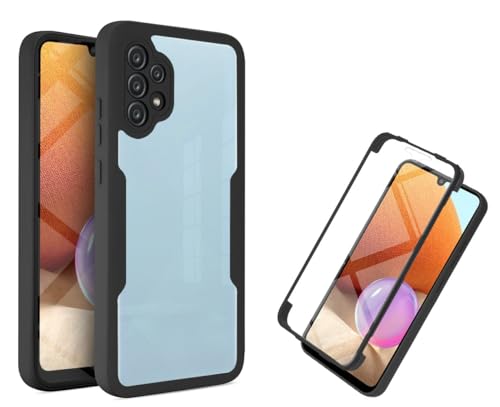 Coque Samsung Galaxy A32 4G évitez les bris d'écran grâce à cet étui noir intégral