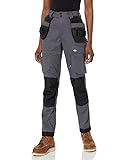Dickies Womens Performance Workwear Pants, Thunder Gray, 6 US