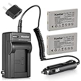 Kastar NP-200 Battery (2-Pack) and Charger Kit for Konica Minolta Dimage X Dimage Xg Dimage X6 Dimage Xi Dimage Xt Dimage Xt Biz Cameras