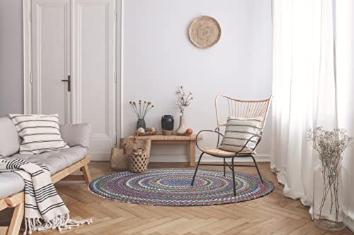 Rri Home Decor Chelsea Area Rug, 4 Foot, Sapphire #TOP1