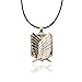 JIAORLEI Hot Anime Shingeki No Kyojin Halskette Angriff auf Titan Halskette Wings of Liberty Anhänger Halsketten Cosplay Schmuck Halsbänder