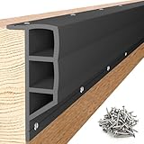 Nalwort Dock Bumpers 16 Feet and 24 Feet, Full Protection Dock Fender for Straight Edge and Side, Boat Dock Bumpers for Edging, Includes Mounting Screws, Black Gray Blue Brown Green Orange Yellow