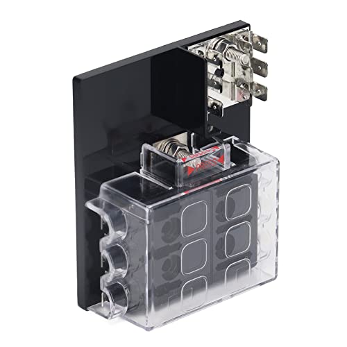 Haofy Panneau de Bloc de Fusibles à Lame 12-36 V – Matériau de Haute qualité – Parfait pour les Camions et les SUV.