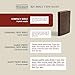 KJV Compact Bible, Value Edition, Brown LeatherTouch, KJV Holy Bible, Red Letter, Pure Cambridge Text, Presentation Page, Full-Color Maps, Easy-to-Read Bible MCM Type
