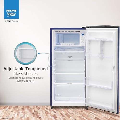Voltas Beko 183L 3-Star Single Door Refrigerator (RDC215B) — view 5