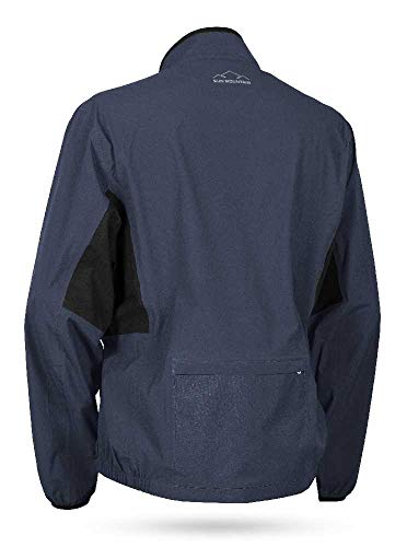 Sun Mountain 2019 Mens Monsoon Rain Jacket - Navy-Black (Large)2