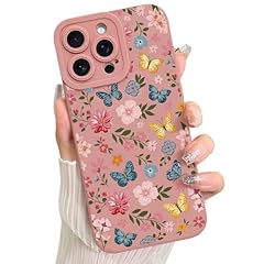 Pink Floral Butterfly