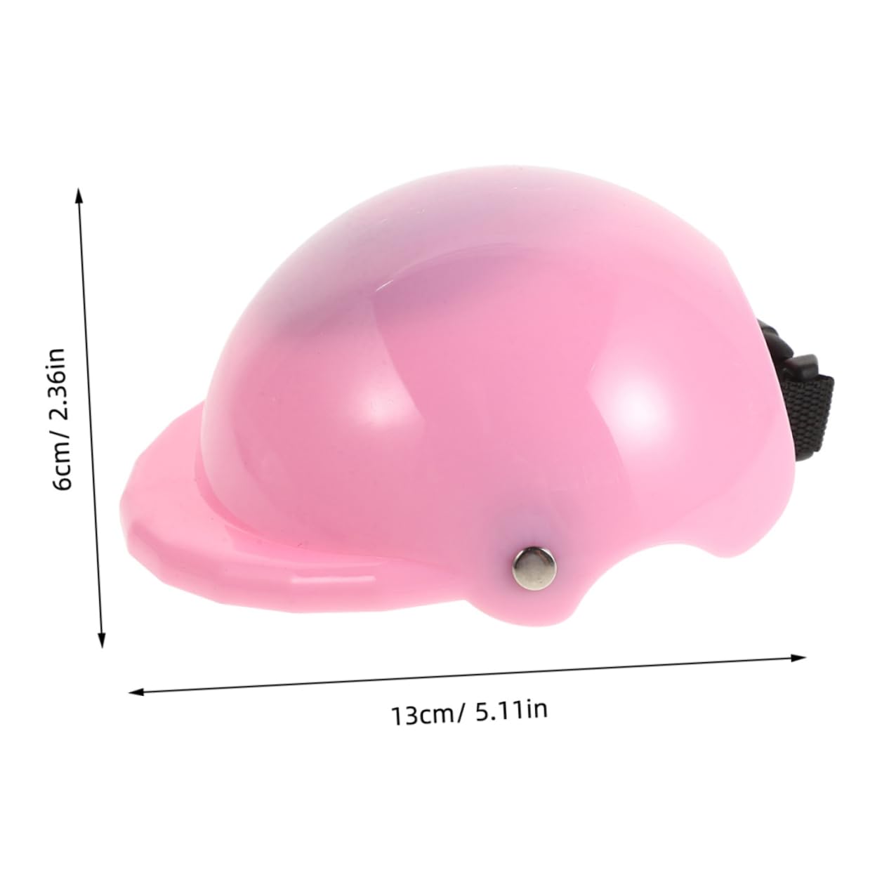 Toyvian 2Pcs Doll Helmet for Dolls Safety Cycling Skating Accessory Tailored Fit for Imaginative Play and Sports Activities Boost Creativity with Fine Craftsmanship