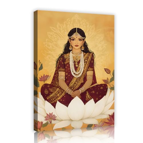 Peinture sur toile méditation zen décoration murale yoga esthétique affiche imprimée 30x45