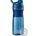 BlenderBottle SportMixer Twist Cap Tritan Grip Shaker Bottle, 28-Ounce, Navy