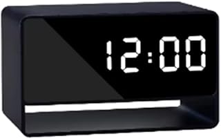 HOTAPEPU Caméra réveil Full HD 1080P, Dispositif de sécurité Domestique et de Bureau, sans Fil, avec Vision Nocturne et dé...