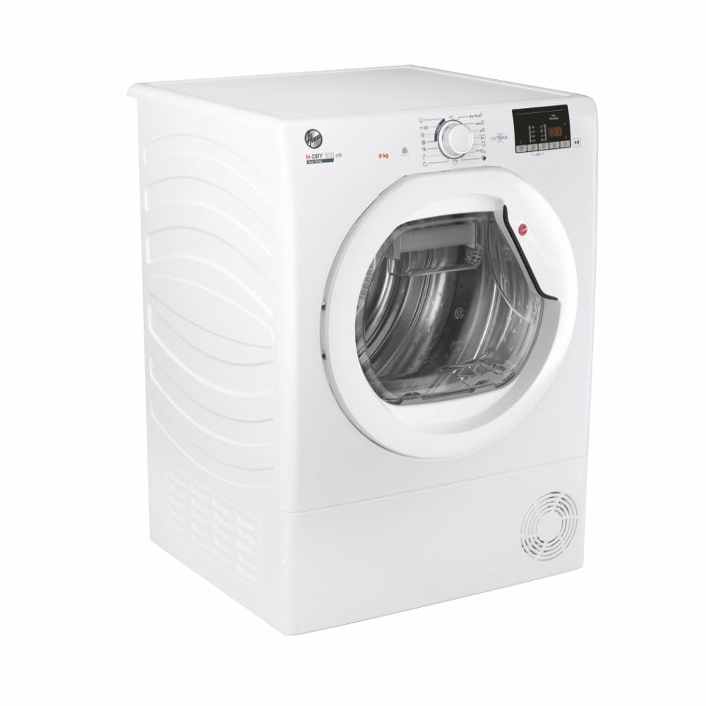 Hoover HLE H8A2DE-S - Asciugatrice con pompa di calore, Libera installazione, 8kg, Classe energetica A++