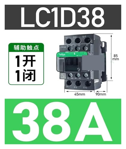 Contacteur AC LC1D38 220V tripolaire TeSys pour commande moteur - 3