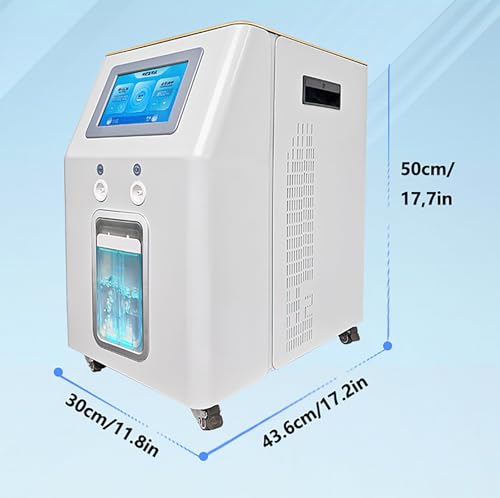 Hydrogen Inhalation Machine, 99.99% Pure H₂ Generator with HO-Separated Dual Port, PEM Electrolyzer Hydrogen Machine, H2 & O2 Ion Device for Office, Bedroom, Hospital, Living Room, Beauty Salon - Image 3