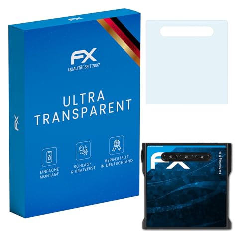atFoliX Screen Protection Film compatible with Shanling M1s Screen Protector, ultra-clear FX Protective Film (3X)