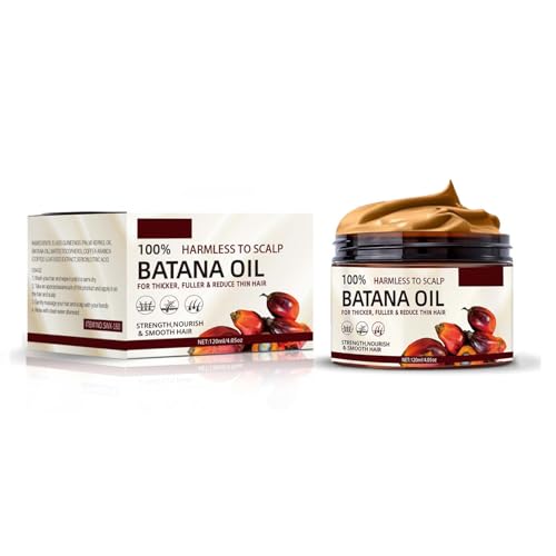 Clawrex Mascarilla para el crecimiento del cabello, 100 % aceite de batana crudo, mascarilla para el crecimiento y reparación del cabello, previene la caída del cabello, aumenta el brillo (120 ml)