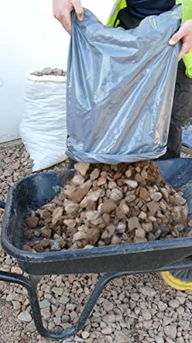 sackmaker Polythene Rubble Sacks - ULTRA Heavy Duty Rubble Bags - Extra THICK Industrial Grade Builders Rubble Bags (5 Pack)