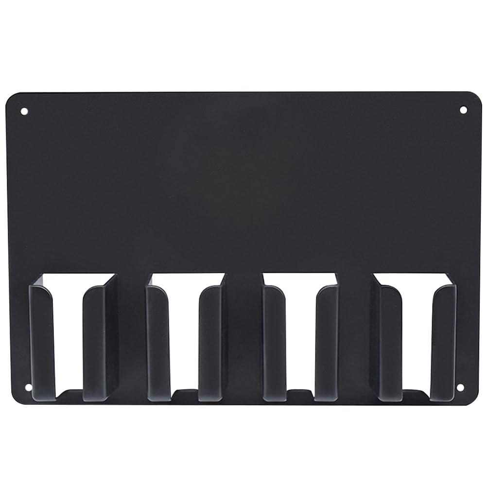 EXCEART Wall Mounted Hair Clipper Holder - Clothes Hanger Stand Beard Trimmer Coat Hanger Wall Mount Mustache Trimmer Clothes Mount Power Bracket