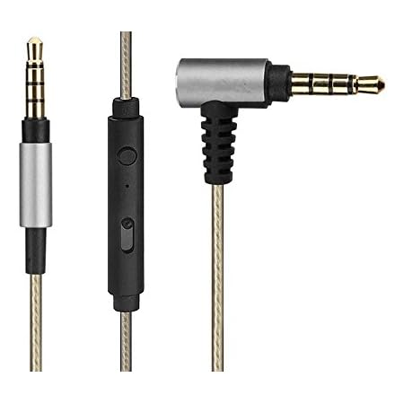 Amazon Yodonami 3 5mm4極バランス Mdr 1a 1adac 1abt 100aap 100abn Xb950bt Ath Msr7 Ath Sr5に対応 銀メッキケーブル マイク付き Yodonami ヘッドホン延長ケーブル