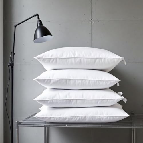 Oreiller en plumes d'oie Pro Home 1200g/m² lot de 2 en 48x74 cm - 6