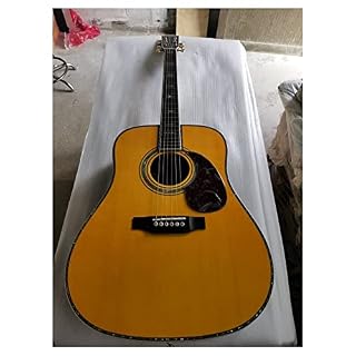 AAAA All Solid Wood Custom Guitar Dreadnought Acoustic Professional Handmade Acoustic Electric Guitar Suitable for… - Les Beatles, Paul McCartney, John Lennon, RIngo Starr, George Harrison