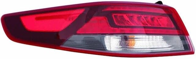 Replacement Tail Light Assembly fits 2016-2020 Kia Optima Left (LED; Sport Type; Outer; CAPA; KI2804135C; OEM: 92401D4290)