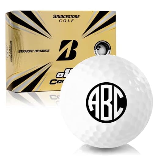 Bridgestone e12 Contact Monogram Personalized Golf Balls