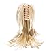 Onedor 12 inch Premium Synthetic Adjustable & Customizable Updo Style Ponytail Hair Extension with Clip on Claw Attachment (24H613)