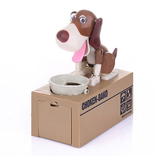 Hucha para perro para niños de FGF, diseño robótico, el perro se...