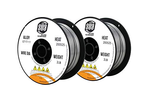 SÜA® - E71T-11 - Fluxcored MIG Wire - GASLESS - Multiple Pass - 2 Lb Spool x 0.035