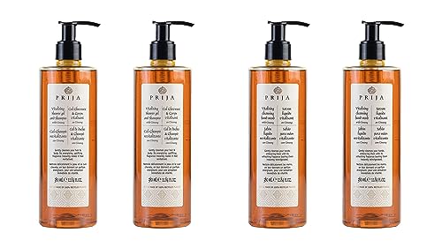 Prija Vitalising Cleansing Hand Wash et shampoing au ginseng de luxe