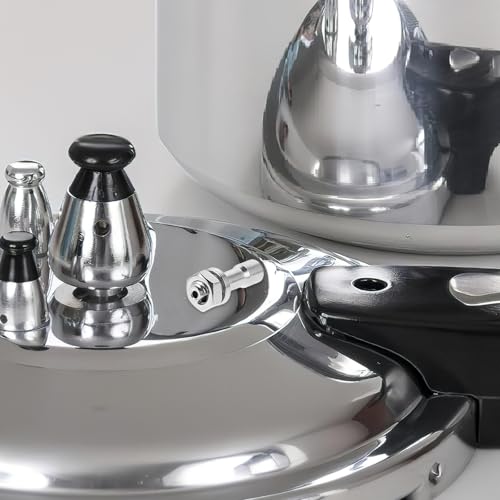Válvula de Repuesto para Olla a Presión BESPORTBLE Tubo de Escape de Aleación de Aluminio Compatible con Múltiples Marcas Diámetro 0.8 cm miniatura 6
