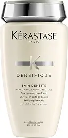 Kérastase Densifique Bain Densité Shampoo, Para Cabelos Finos e Ralos, Aporta Densidade e Volume, com Ácido Hialurônico e Ceramidas, 250ml