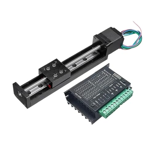 Juego de accionamiento lineal de 300 mm con husillo tipo T y motor Nema11 integrado 3