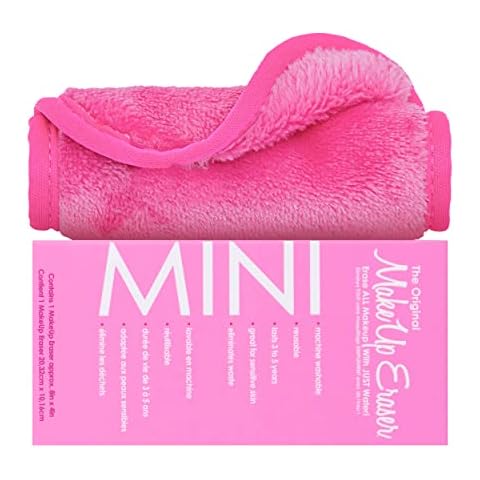 The Original MakeUp Eraser Mini PRO, Erase All Makeup With Just Water, Including Waterproof Mascara, Eyeliner, Foundation, Lipstick, Sunscreen and More! Original Pink, 1ct. Cover