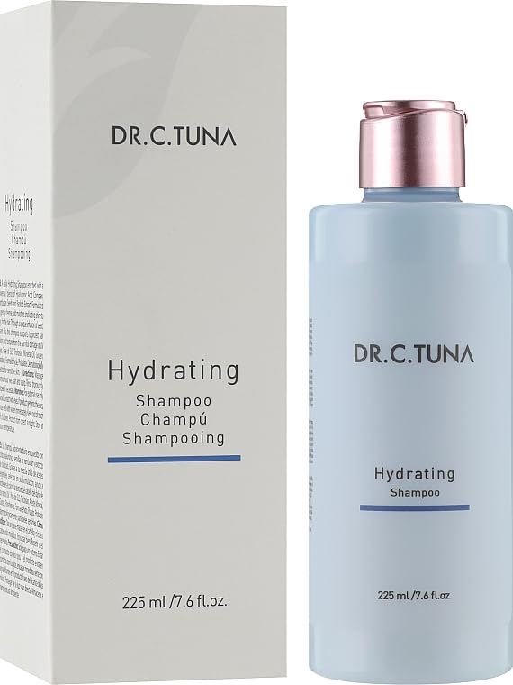 FARMASi Dr. C.Tuna HydratingShampoo, 225ml/7.61flOz - Sulfate-Free, Deep Cleansing, Intense Hydration, Color Protection, Nourishes Hair, Daily Use, Hair Care, Hydrated Hair