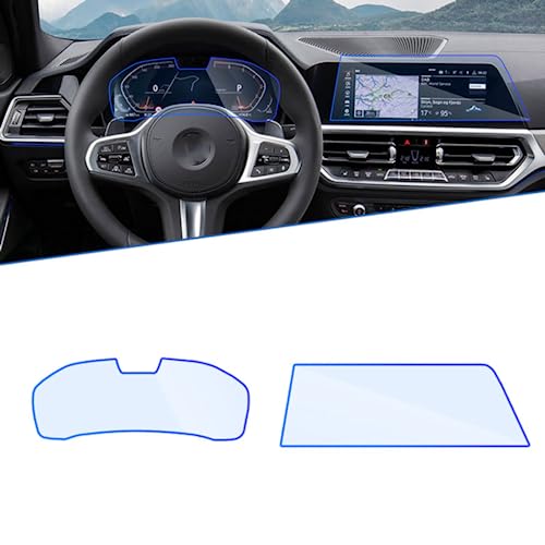 Film protection GPS voiture verre trempé anti-rayures pour écran LCD BMW Série 4 G26