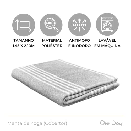 Manta de Yoga (Cobertor) - Acessório para Iyengar Yoga e Restaurativa