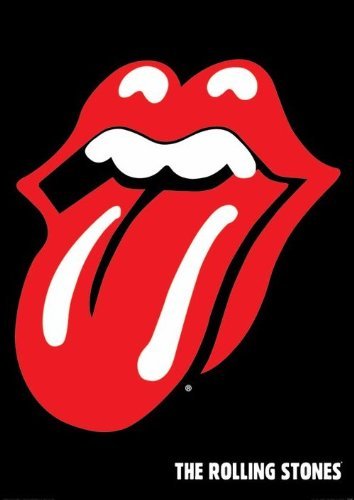 Póster de du Monde - grandes Póster laminado "la lengua Rolling Stones" - Póster de - mide aproximativamente 91,5 x 61 cm