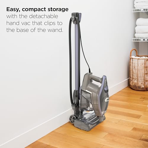 Image of Shark Rocket Pro DLX | Corded Stick Vacuum | Removable Hand Vacuum, Advanced Swivel Steering, XL Dust Cup Capacity | Crevice Tool, Upholstery Tool & Anti-Allergen Dust Brush | Gold | HV371GD