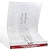 ABN Clear Plastic Sheeting 10 Micron 20’ x 250’ Feet – Transparent Protective Masking Film – Automotive Painting & More