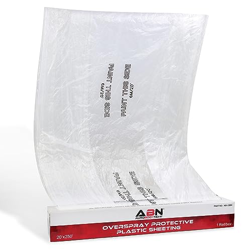ABN Clear Plastic Sheeting for Automotive Painting