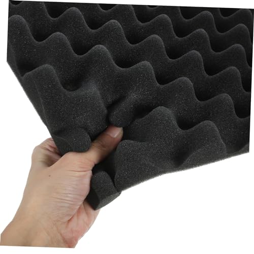 12 piezas paneles insonorizantes de absorción acústica para renovación de hogar, bloqueador de ruido, paneles acústicos miniatura 2