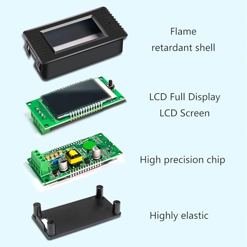 Contrôleur d'électricité ABS haute précision avec écran LCD rétroéclairé