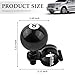 VKQTS Black 8 Ball Steering Wheel Knob Spinner,360° Rotatable Stylish Suicide Knob for Steering Wheel with Comfortable Grip,Universal Steerings Wheels Spinner Knobs Car Accessories