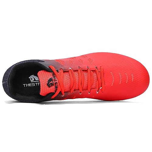 Image of New Track and Field Shoes for Men Women Kids Boys Girls 8 Spikes 100-400 Meter Running Racing Shoes Professional Sprint Sport Sneakers