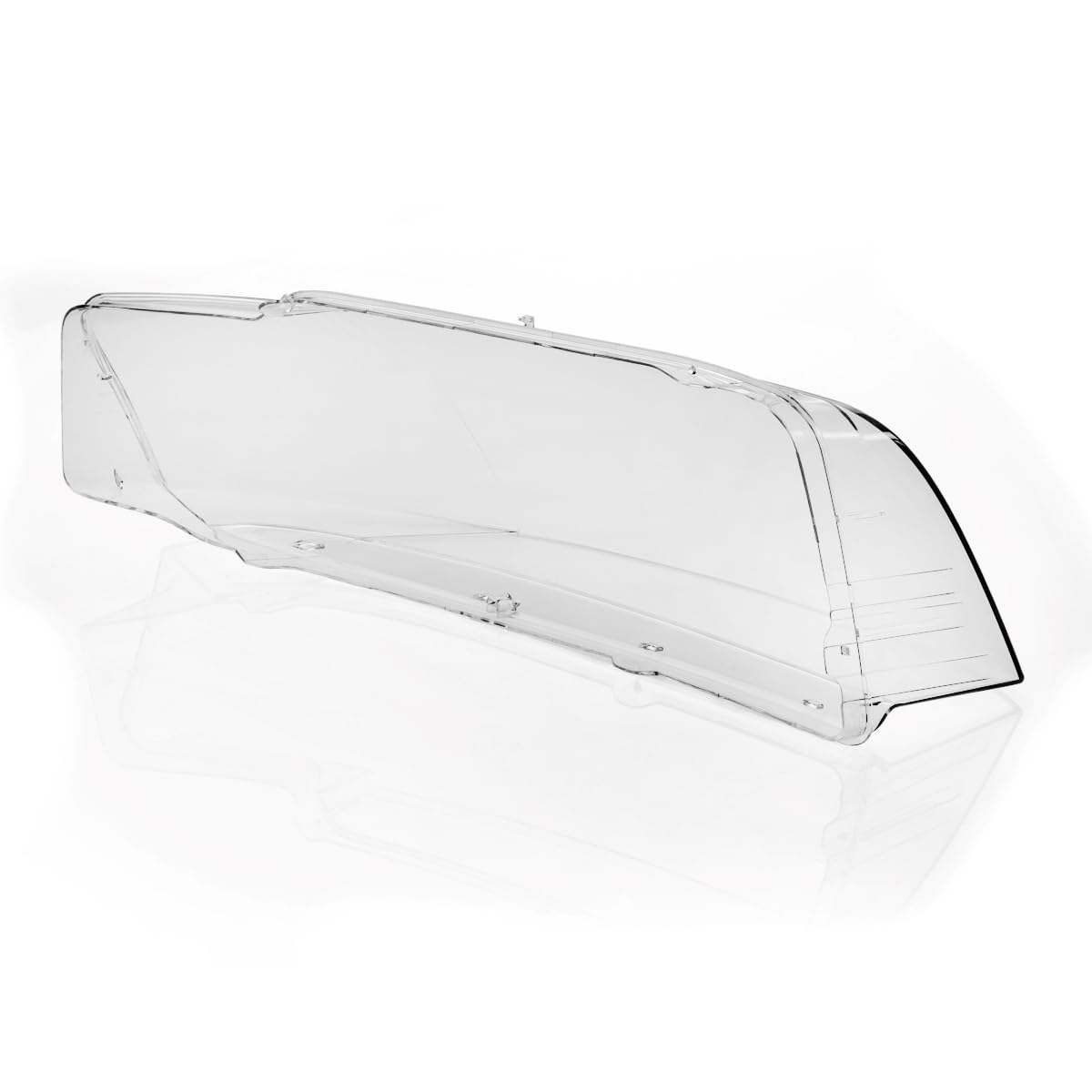 LST Scheinwerferglas (2er Set) Streuscheibe Hauptscheinwerfer Linsenscheibe Frontlicht Abdeckung Glas links + rechts transparent kompatibel mit Audi A4 B6 Limousine Avant 8E2 8E5 2000-2005