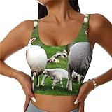 Matériau doux et confortable : fabriqué en 95 % polyester et 5 % élasthanne, ce gilet imprimé mouton et agneau offre une sensation douce, confortable et légère, vous assurant de rester à l'aise pendant toute activité.